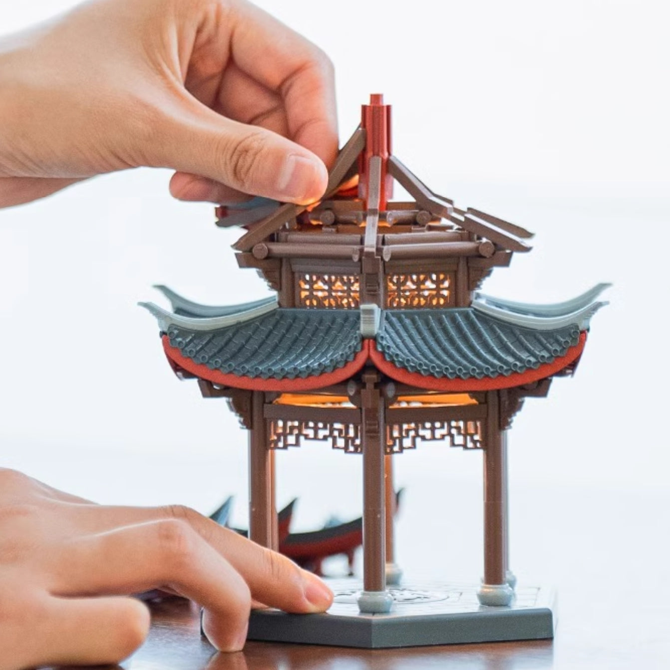 Mortise-and-Tenon Assembly – Jixian Pavilion, West Lake