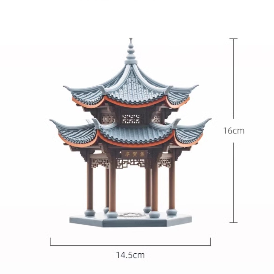 Mortise-and-Tenon Assembly – Jixian Pavilion, West Lake