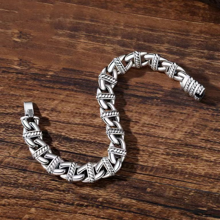 Tsinglong-Ring Pattern Bracelet