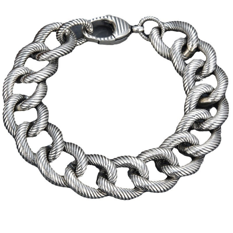 Tsinglong-Handcrafted Twisted Design Bracelet