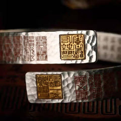 Tsinglong-Ba Gua Zodiac Multigem Bangle