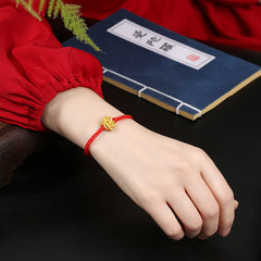 Tsinglong-Braided Rope-Love and Commitment Bracelet