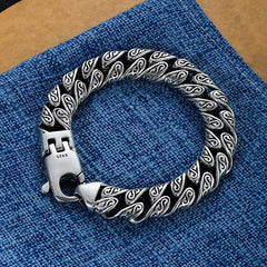 Tsinglong-Tang Grass Pattern Bracelet