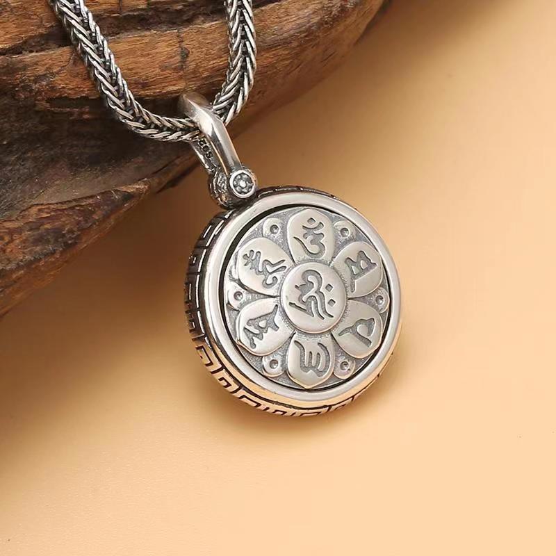 Tsinglong-Six-Word Mantra Spinning Pendant