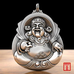 Tsinglong-Wealth God Pendant