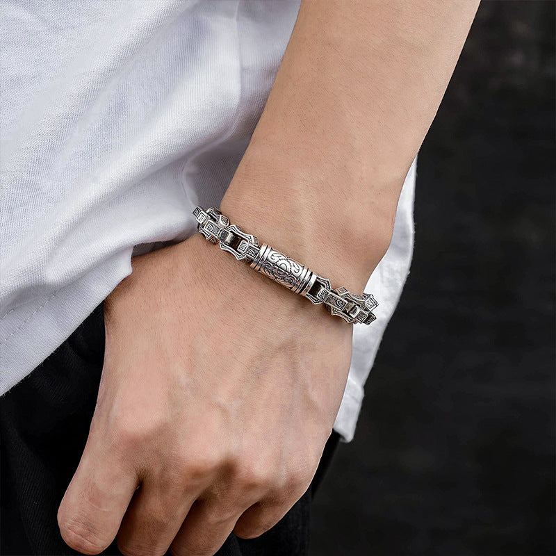 Tsinglong-Water Ripple Irregular Bracelet