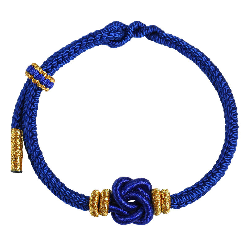 Tsinglong-Braided Rope-Heartfelt Knot Bracelet