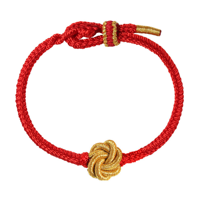 Tsinglong-Braided Rope-Love and Commitment Bracelet