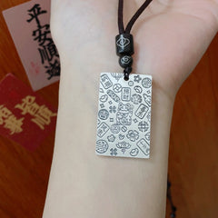 Tsinglong-Prosperity and Safety Charm Pendant