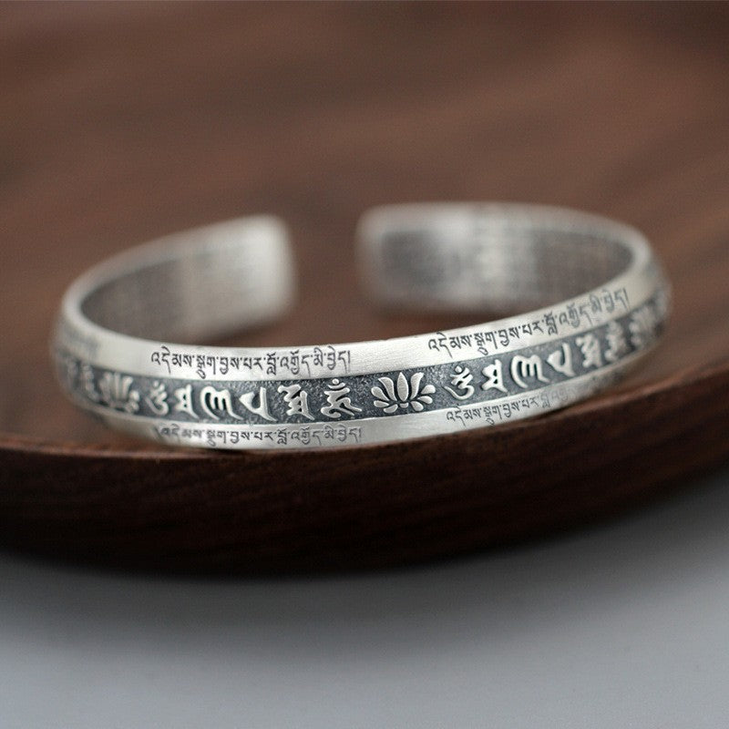 Tsinglong-Heart Sutra Bangle