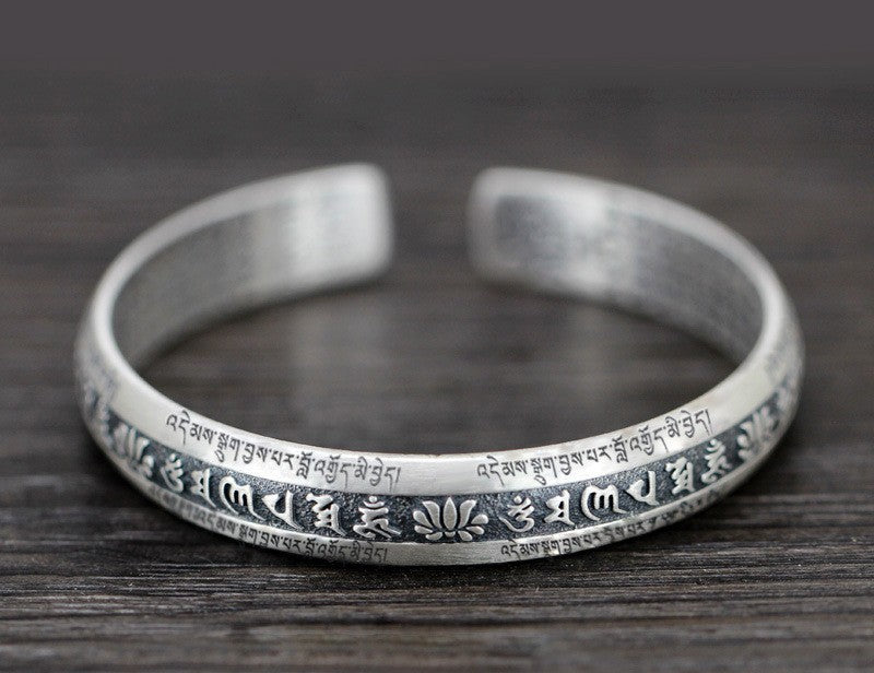 Tsinglong-Heart Sutra Bangle