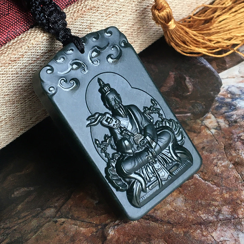 Serenity Amulet-Dao De Tianzun Jade Pendant