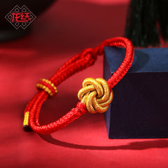 Tsinglong-Braided Rope-Love and Commitment Bracelet