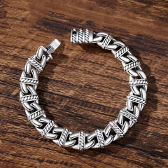 Tsinglong-Ring Pattern Bracelet