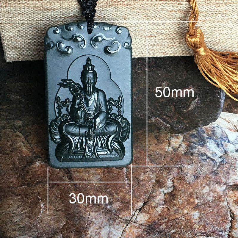 Serenity Amulet-Dao De Tianzun Jade Pendant