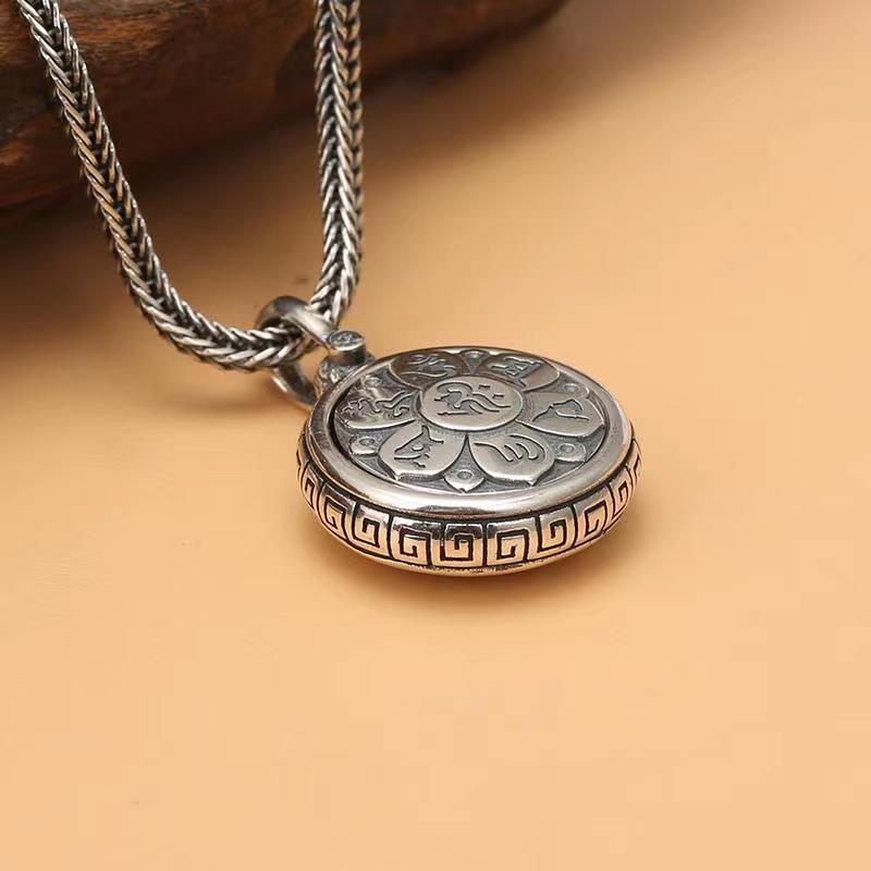 Tsinglong-Six-Word Mantra Spinning Pendant