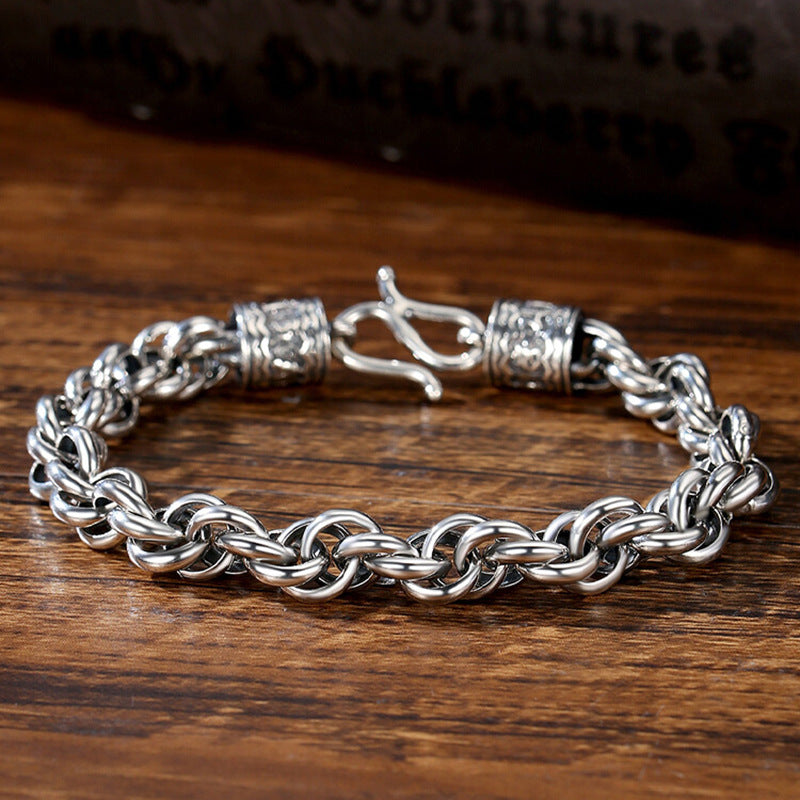 Tsinglong-Interlocking Six-Word Mantra Bracelet