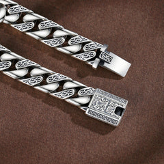 Tsinglong-Tangka Punk Smooth Bracelet