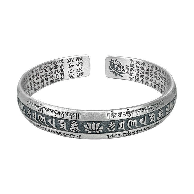 Tsinglong-Heart Sutra Bangle