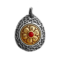 Tsinglong-Six-Syllable Mantra Rotating Pendant