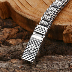 Tsinglong-Double Dragon Head Woven Bracelet