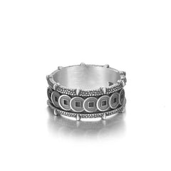 Tsinglong-Antique Coin Ring ¨C Men's