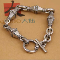 Tsinglong-Stoplight Twin Tower Bracelet