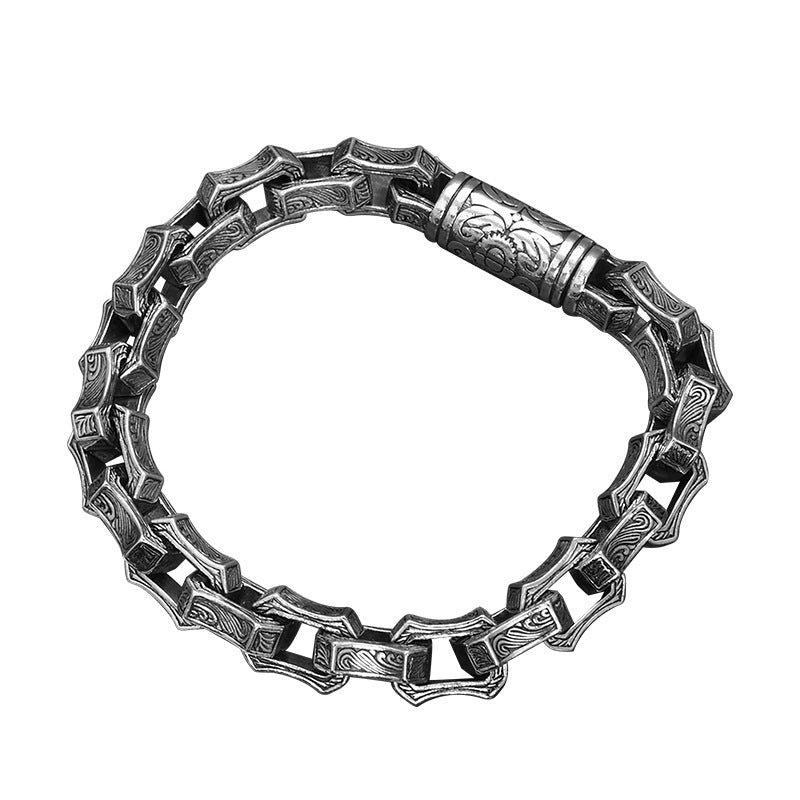 Tsinglong-Water Ripple Irregular Bracelet