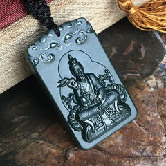 Serenity Amulet-Dao De Tianzun Jade Pendant - Image #3